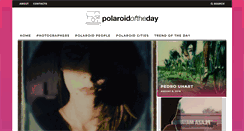 Desktop Screenshot of polaroidoftheday.com